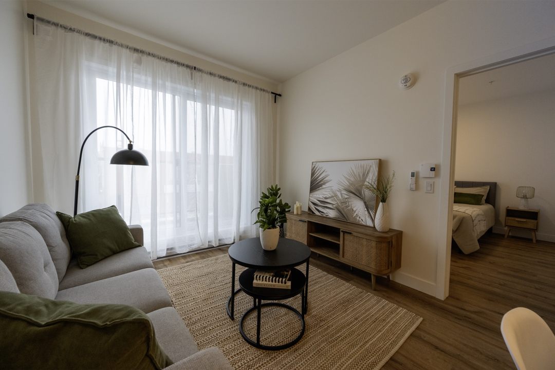 Salon et chambre